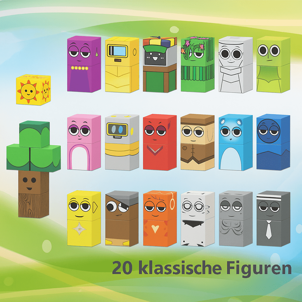 Magnet Heroes™ – Kreative Figuren (20pcs)
