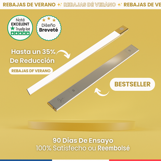 AutoLuz™ | Barra LED Inteligente con Detector de Movimiento
